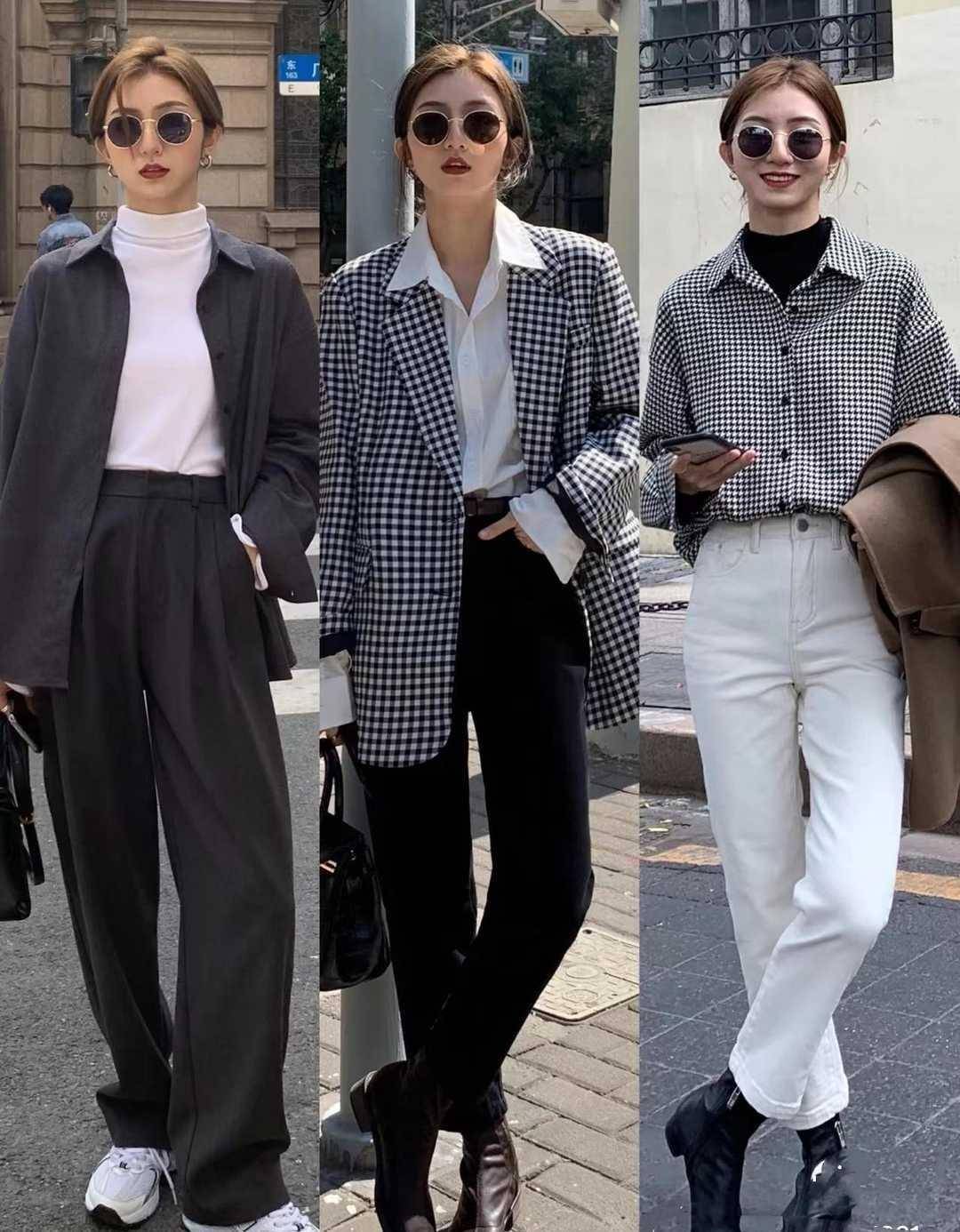 春季最百搭的还是衬衫学这位时尚博主的搭配洋气显气质