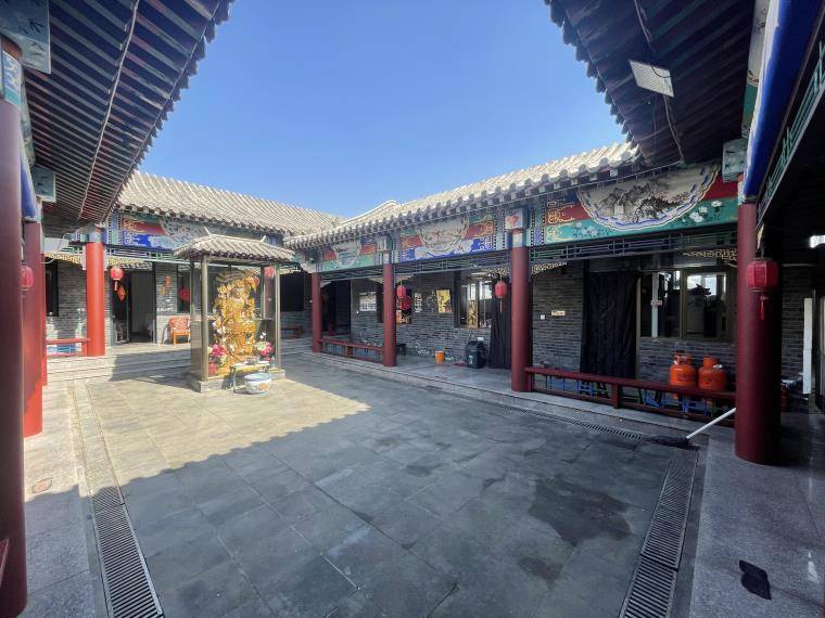 原创天津蓟州尚水雅居四合院民宿占地1500平整院包3餐仅4000平日150