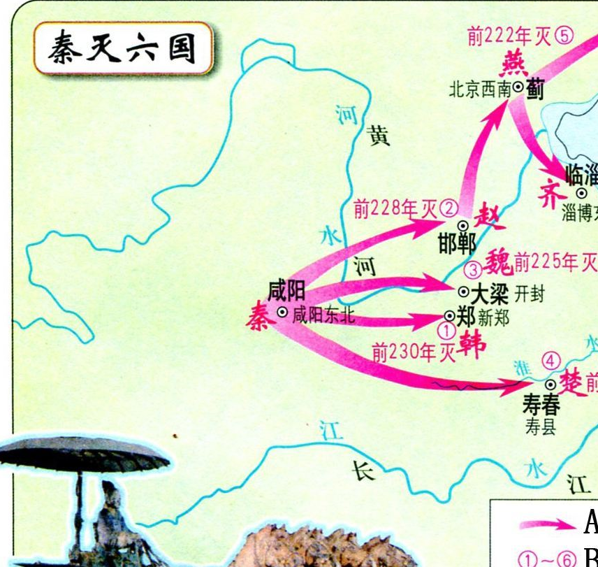 战国后期各国综合实力大排名