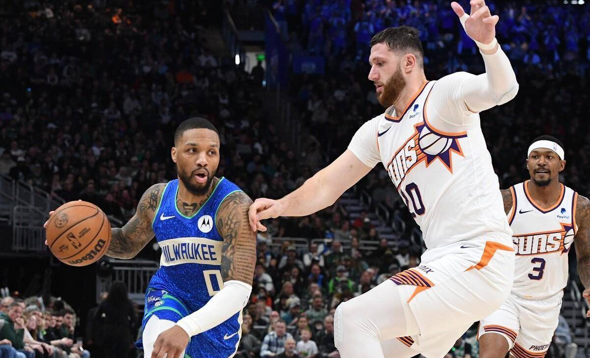 密尔沃基雄鹿140129击败菲尼克斯太阳利拉德3116助攻创佳绩