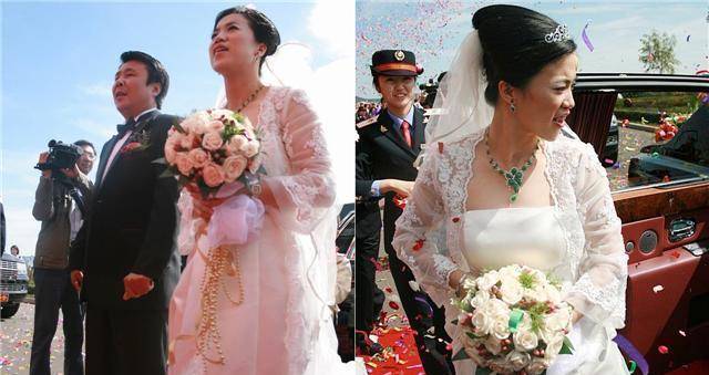 奥运会结束之后,退役的王楠终于有时间和已领证的郭斌补办一场婚礼.