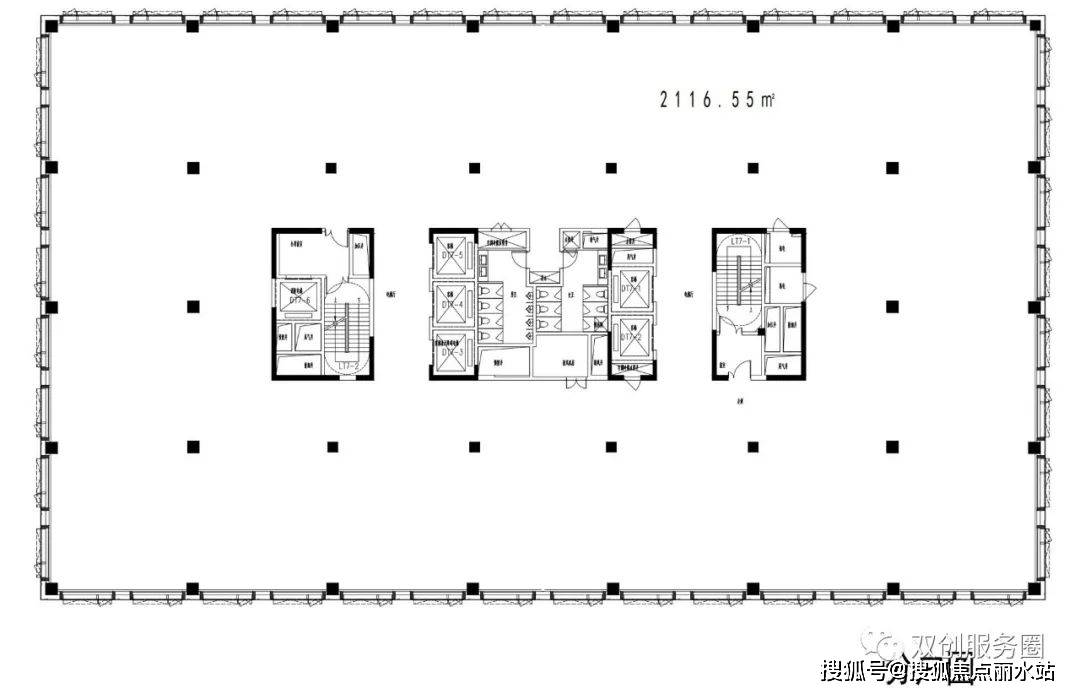 深蓝中心户型图图片