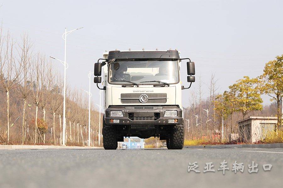 东风四驱4x4白色天锦自卸车大马力越野自卸运输车_搜狐汽车_搜狐网