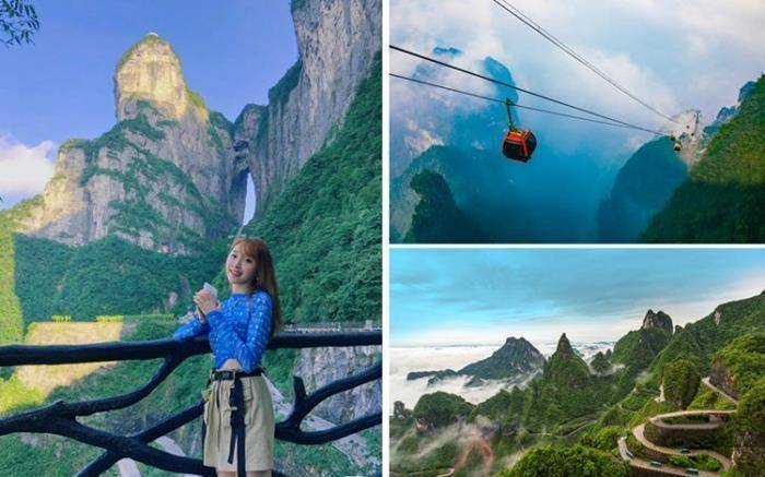 4,黄龙洞,宝峰湖景区 ,两个地方相隔10公里位于 核心景区武陵源门口