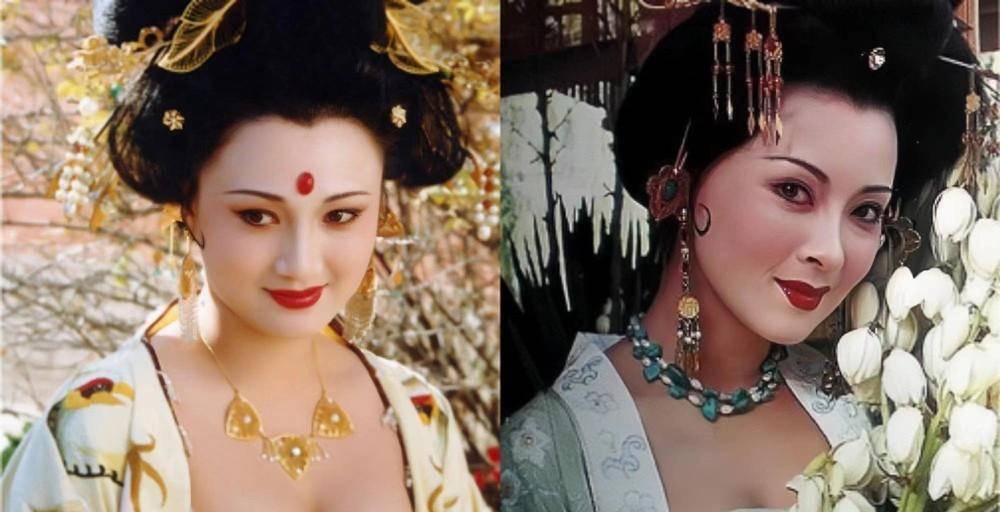 闭月之姿貂蝉,1994年《三国演义》中陈红饰演的版本算是一枝独秀.