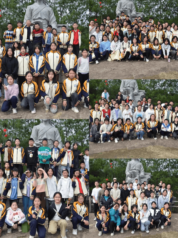 恩阳区群乐中学举行2024年春游研学活动