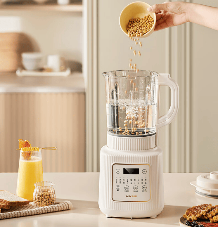 冷热双打,智能显屏第三名:奥克斯apb-08a2c01破壁机九阳l18-y928s这款