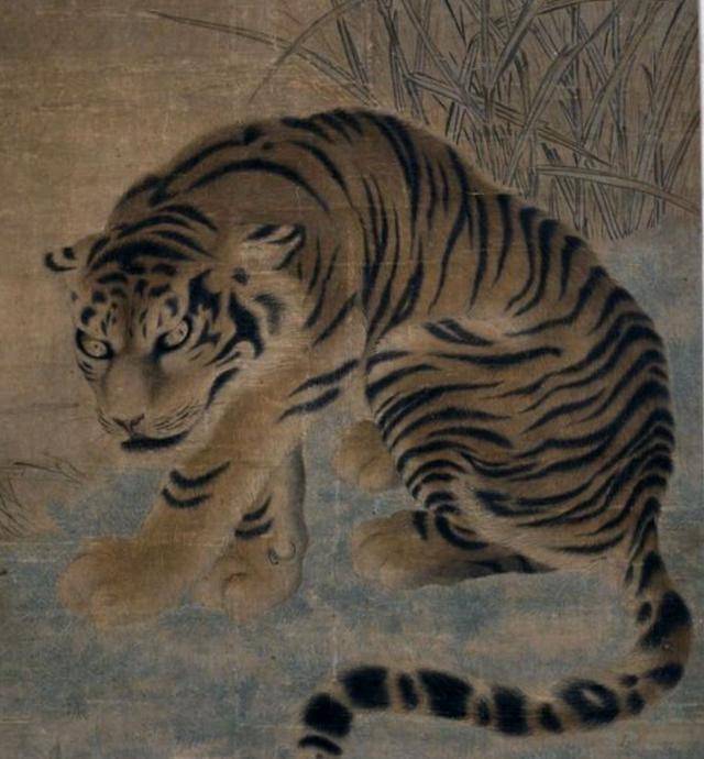 原创满猛虎画成病猫却成传世名画放大10倍后发现名画实至名归