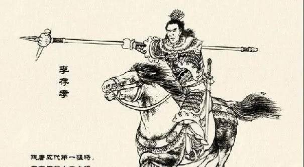 是五代时期第一猛将,左手使700斤毕燕挝,右手使800斤的禹王槊,人称