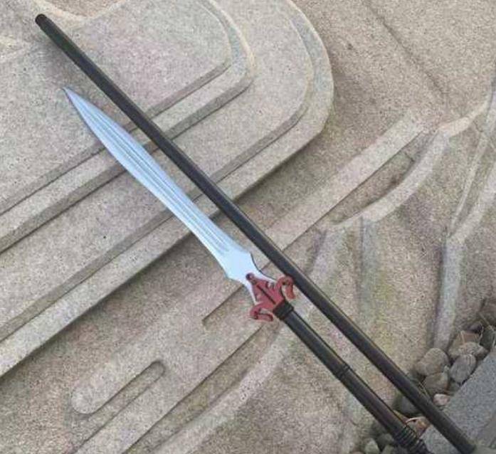 杨开华继承了祖先的优良传统和高深武艺,将整套的杨家枪法练得炉火