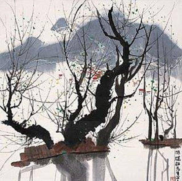 原创范曾不服吴冠中其实只是艺术家的绘画理论之争