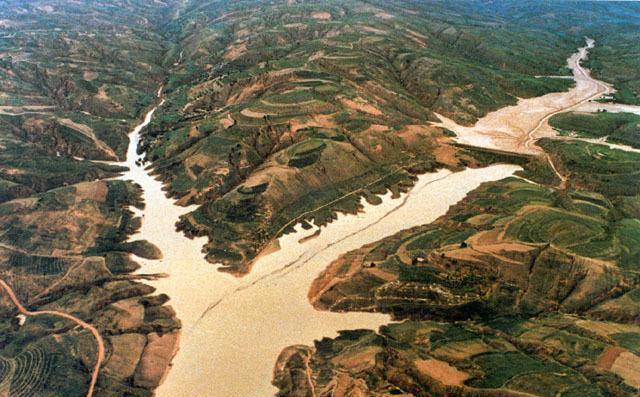 古代黄河影响最大的六次改道,其中一次决口致1200多万人受灾