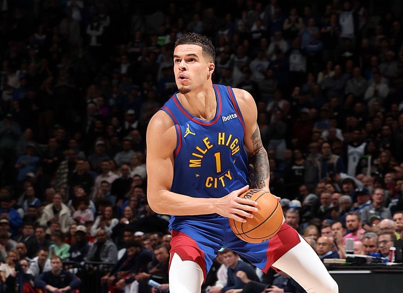 就在今天!小波特打破尘封27年的纪录,成掘金队史第一人_比赛_三分球_