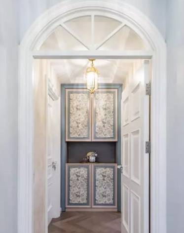 玄关这样设计,颜值高还超方便!