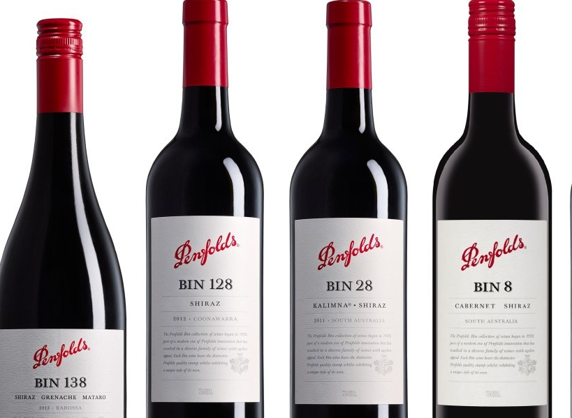 原创奔富红酒酒标上的bin代表什么意思