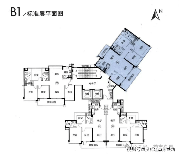 苏州新鸿基icc户型图图片