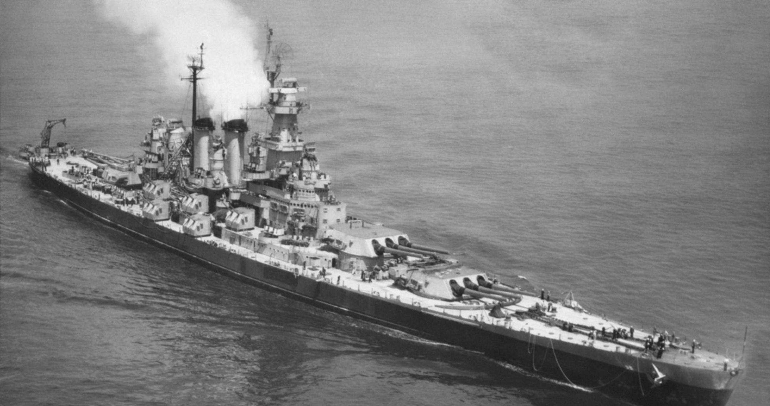 原创二战时期那些钢铁巨兽战列舰卑斯麦也只能第三第二在美国