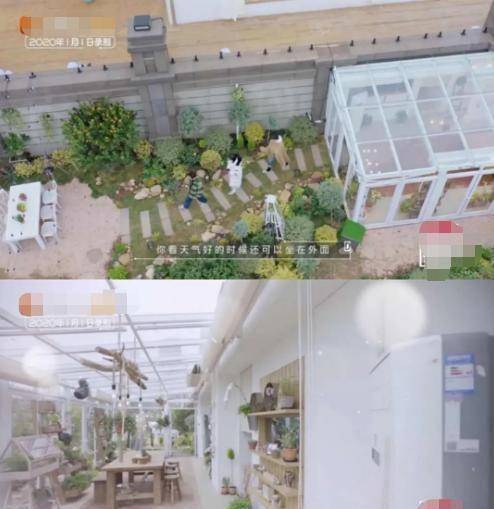 别墅比起来可真是有点"小巫见大巫"了,如果仔细观察的话,新综艺《朋友