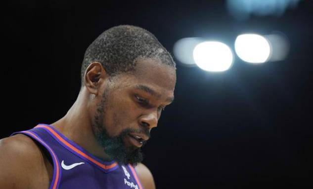 太阳队灰败老鹰狼狈不堪杜兰特失落困境双星黯然神伤