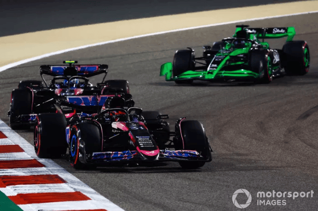 alpine在2023赛季结束时排名制造商年度积分榜第六名,而其经常处于"前