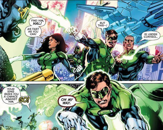 原创绿灯侠哈尔乔丹正式归来绿灯军团却遭遇新的危机