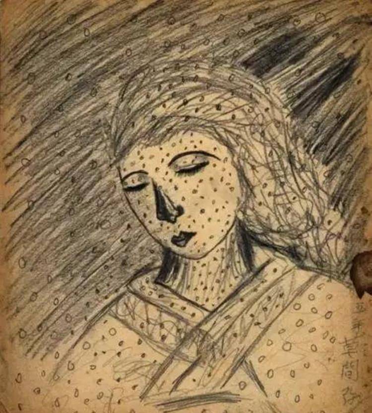 原创草间弥生10岁患精神病住院48年却靠画点年赚7亿