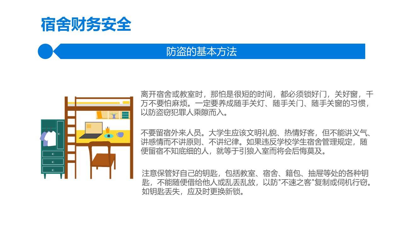 【ppt】宿舍安全知识(25页)