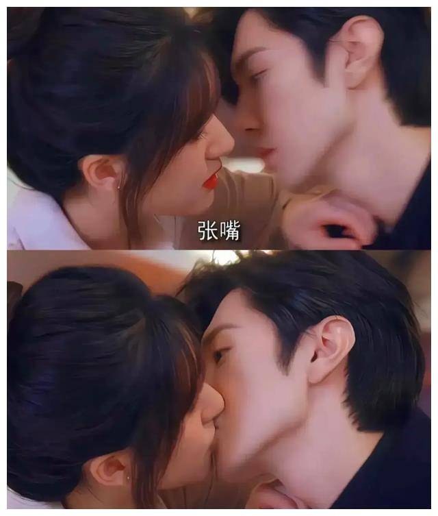 赵露思与林雨申甜蜜亲吻片场浪漫戏份30分钟热吻