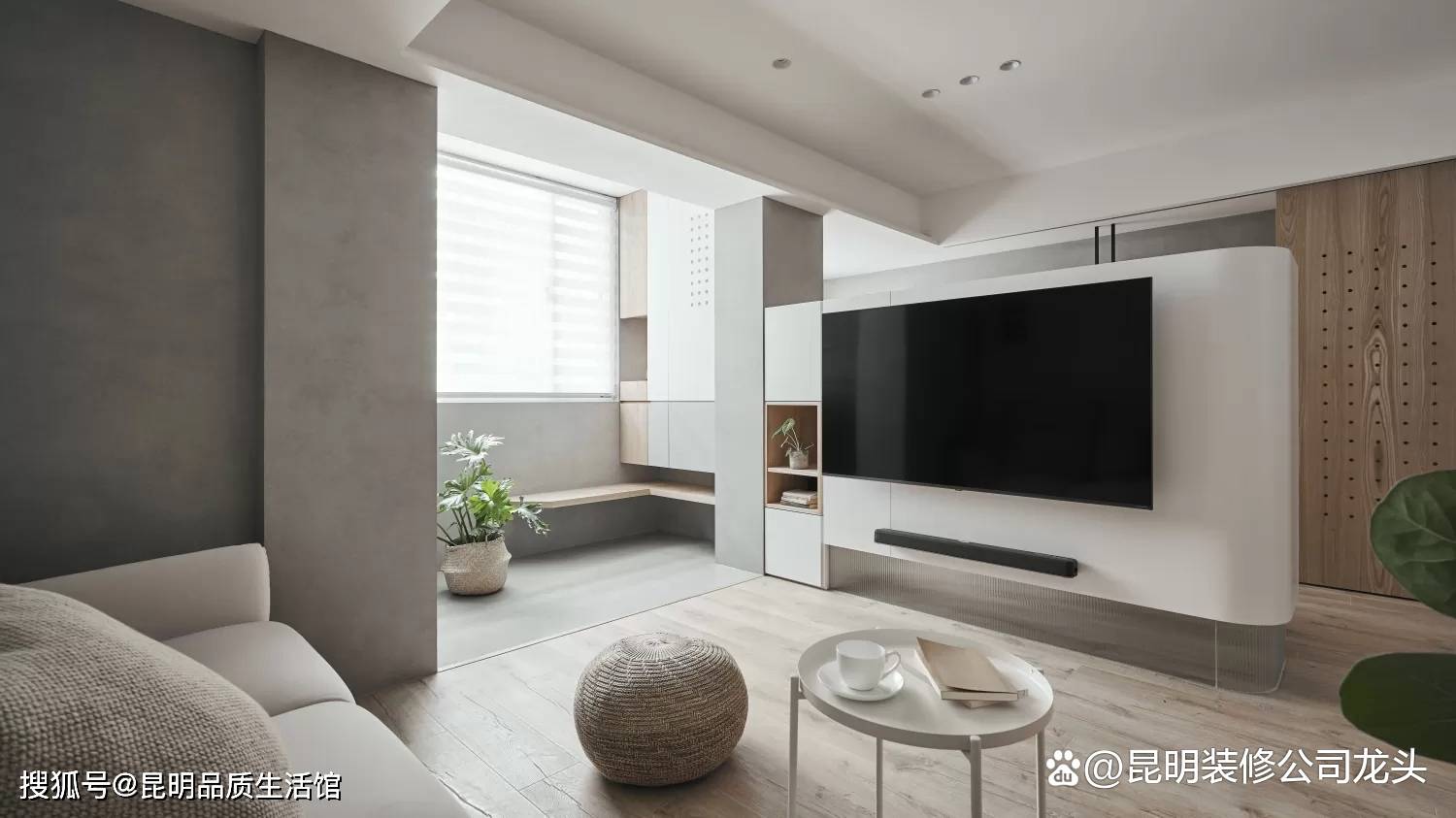 昆明龙头装饰分享单身公寓北欧风格效果