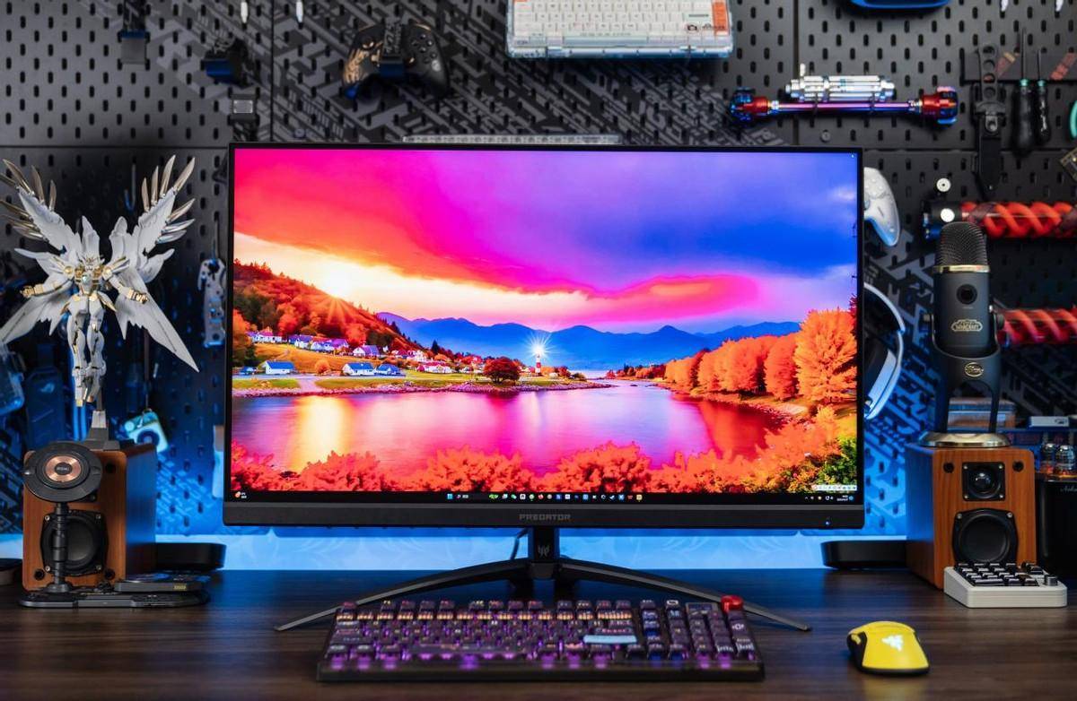 4k@miniled视觉盛宴:predator x32q 显示器评测_屏幕_接口_的设计