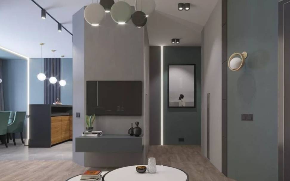 极简时尚风格小户型 装修精致室内设计美翻_装饰_客厅_空间