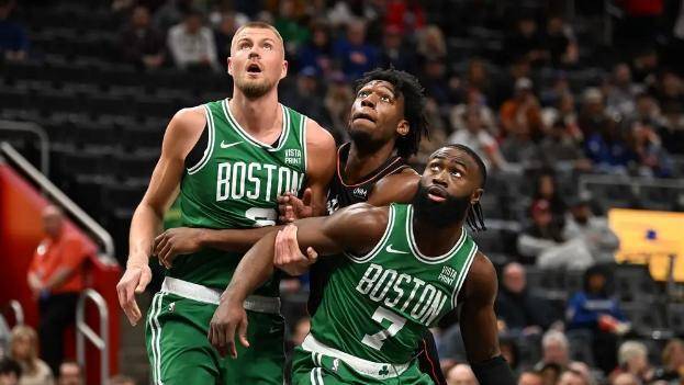 原创凯尔特人轻松击败活塞布朗砍下33分波尔津吉斯助攻两双