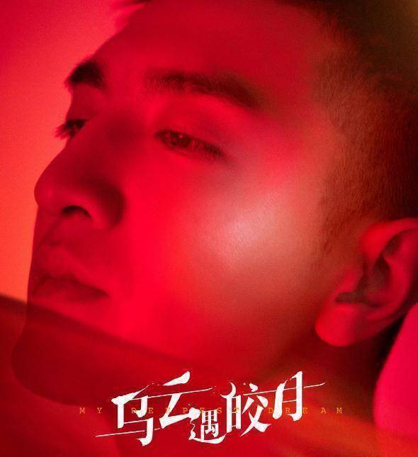 海报《乌云遇皎月》是由国内知名导演于中中和青年女导演蔡聪一起联合