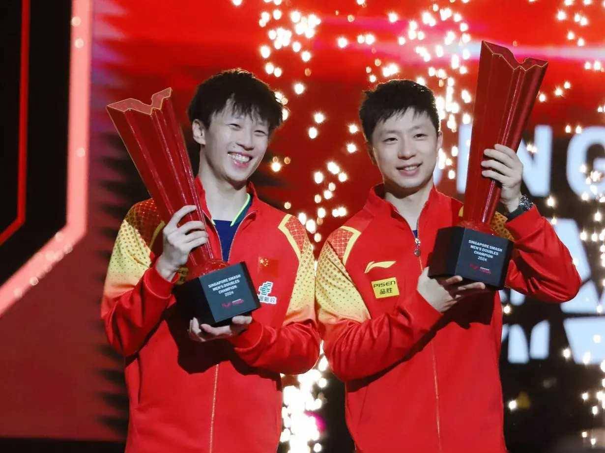 马龙林高远男双夺冠采访林高远我珍惜马龙马龙我感谢高远