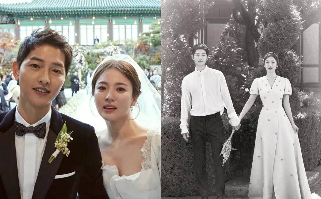 原创改变风格后的宋慧乔烟熏妆搭深v裙出席活动魅惑女王范太飒了