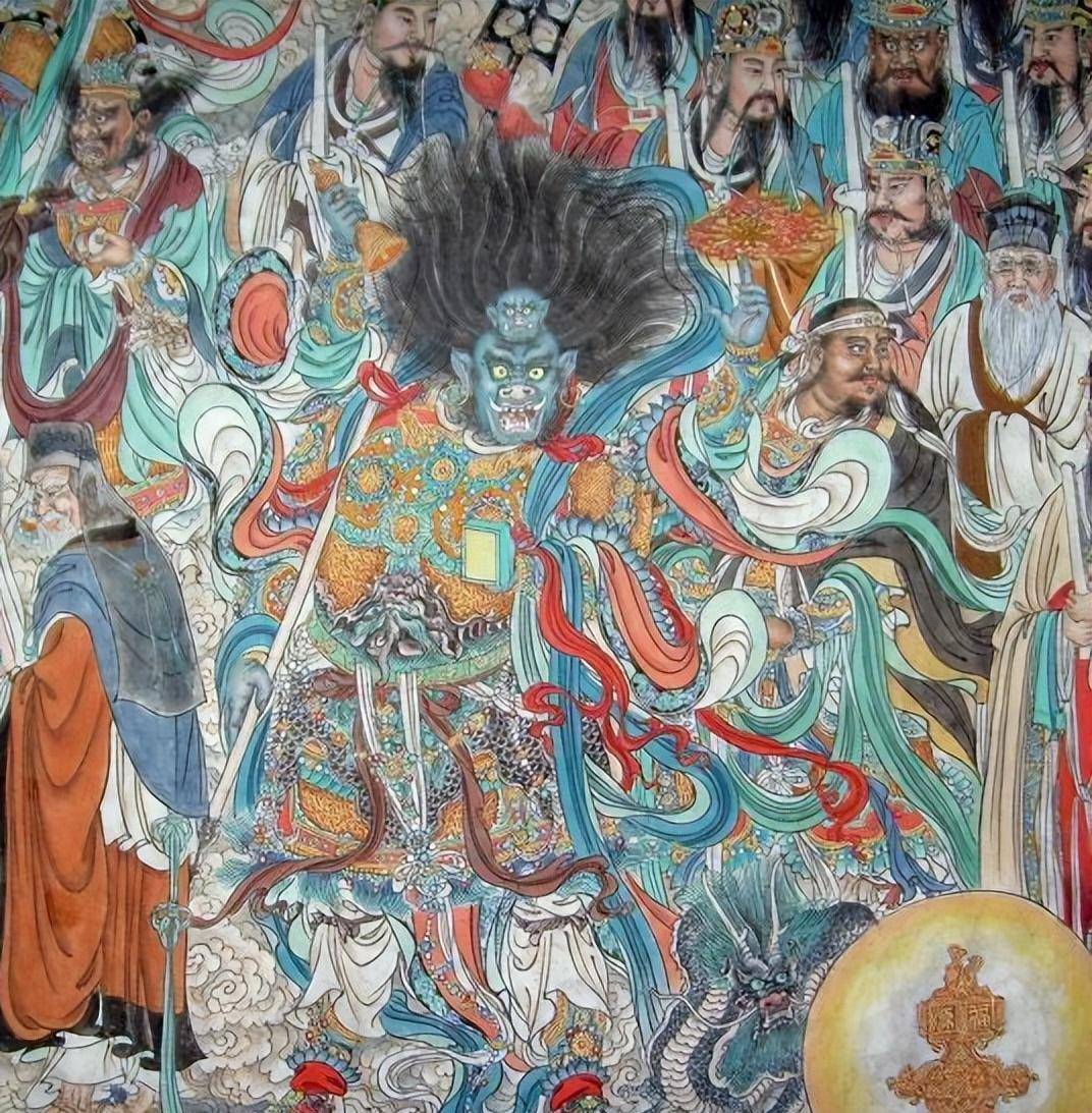 原创道教神话里的四大战神和他们的兵器最后一位被称为武帝