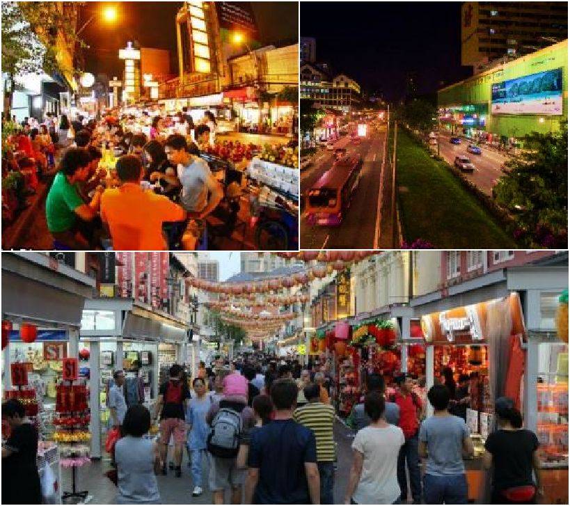 新加坡丹戎巴加唐人街led