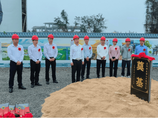 状元故里吴川吴阳乡贤慷慨捐资吴阳镇美丽入口通道工程开工