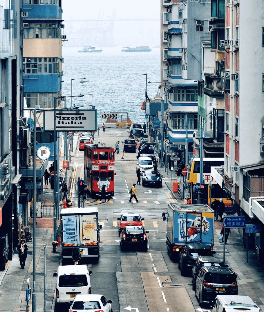 香港尖沙咀 街道图片