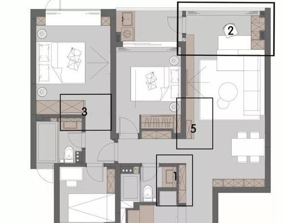灰打造时尚家居,餐厅木地板上墙的做法,竟然还挺耐看_空间_收纳_壁灯