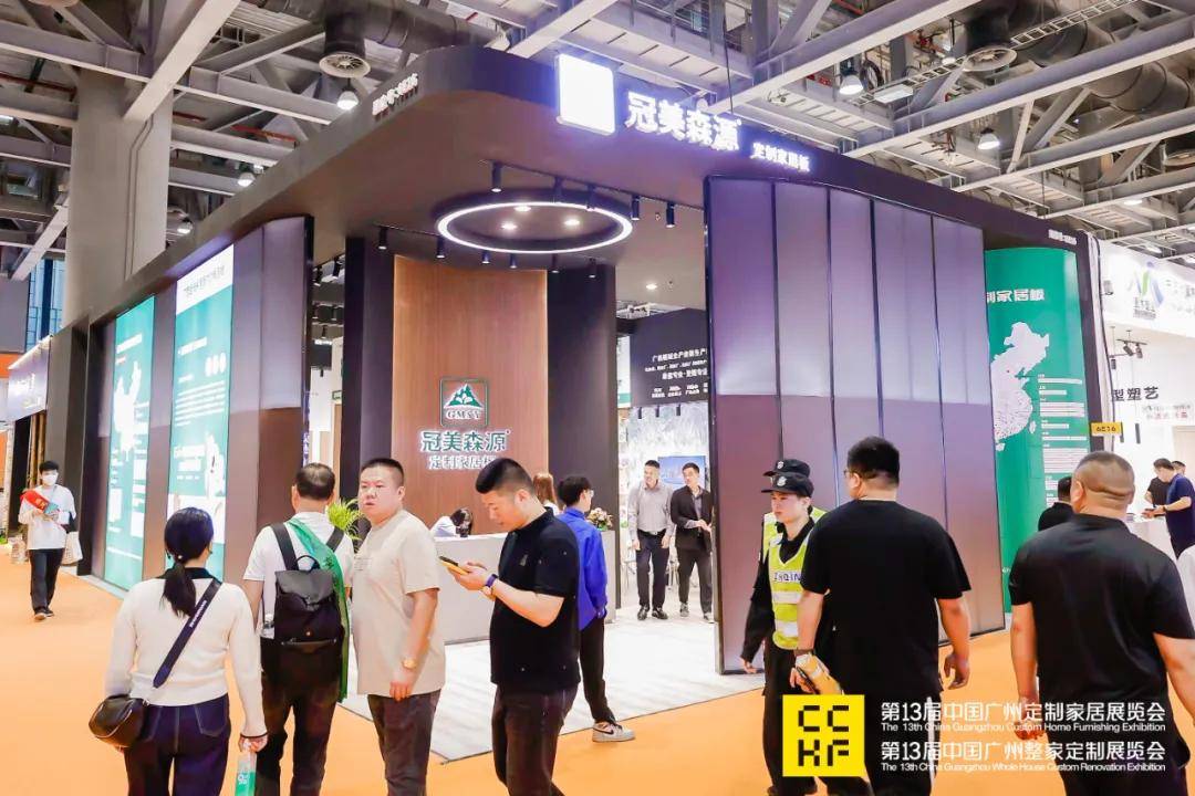 定制存年共谋新机2024广州定制家居展盛大开幕首日人气再创新高