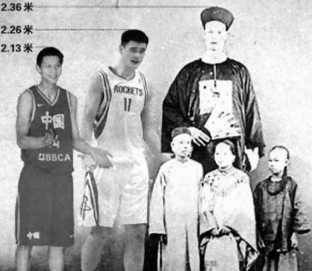 原创清朝巨人詹世钗身高319米被带到英国最后结局怎么样