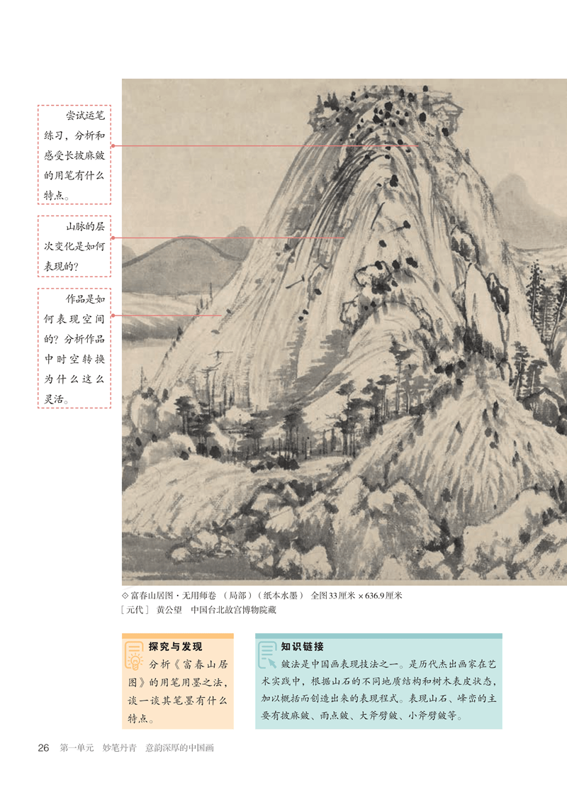 人教版高中美术选择性必修二电子课本中国书画