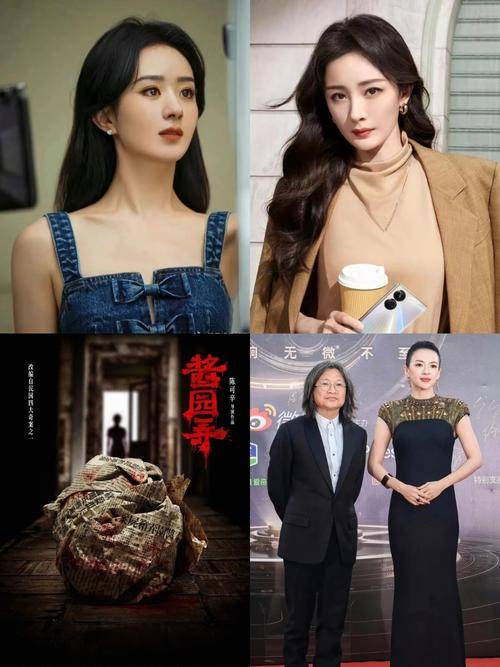 章子怡酱园弄否认靠杨幂赵丽颖带热度实力演绎独领风骚