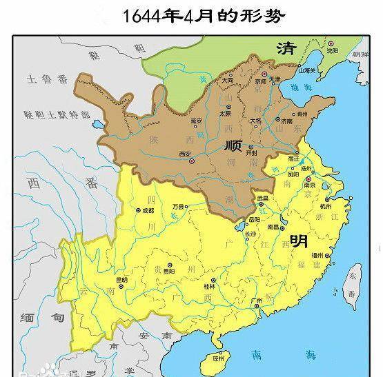 比如1644年三月,李自成的大将刘芳亮占领河北大名府时,"布州县伪官,毒
