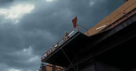 电影《长空之王》瞬间产生的音爆,把渔民纷纷掀入海里,连钻井平台的