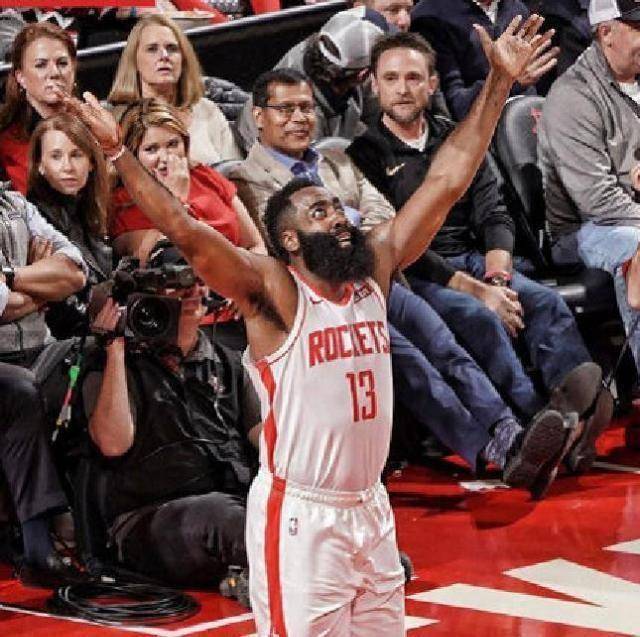 原创原创24中16纯分40分哈登三节608谁说他只会罚球