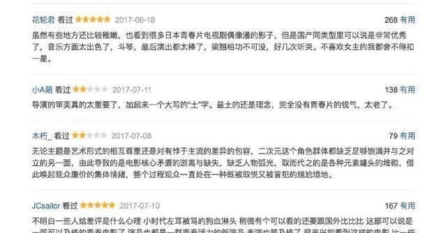 原创7块9也不看你拍的青春片你想过为啥没有