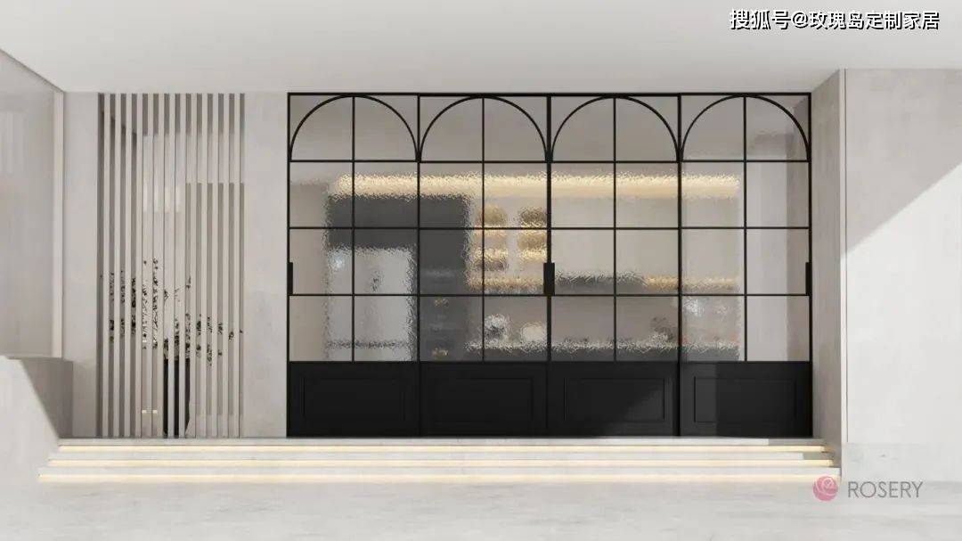 玫瑰岛w系列法式全景门轻奢有度浪漫刚好