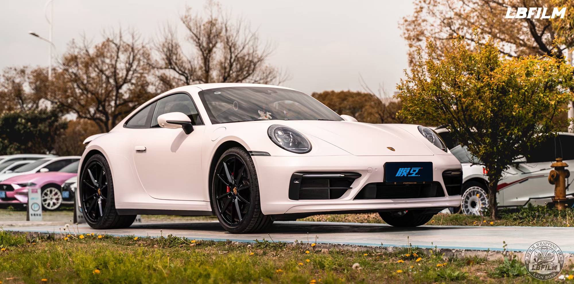 lb,双膜一护品牌#lb消光贝壳粉-mc211#保时捷911